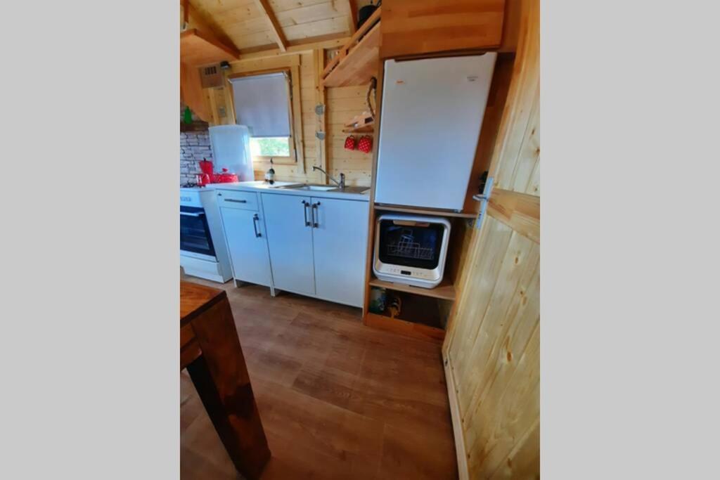 Autarkes Tiny House Mit Rheinblick Daire Rumikon Dış mekan fotoğraf