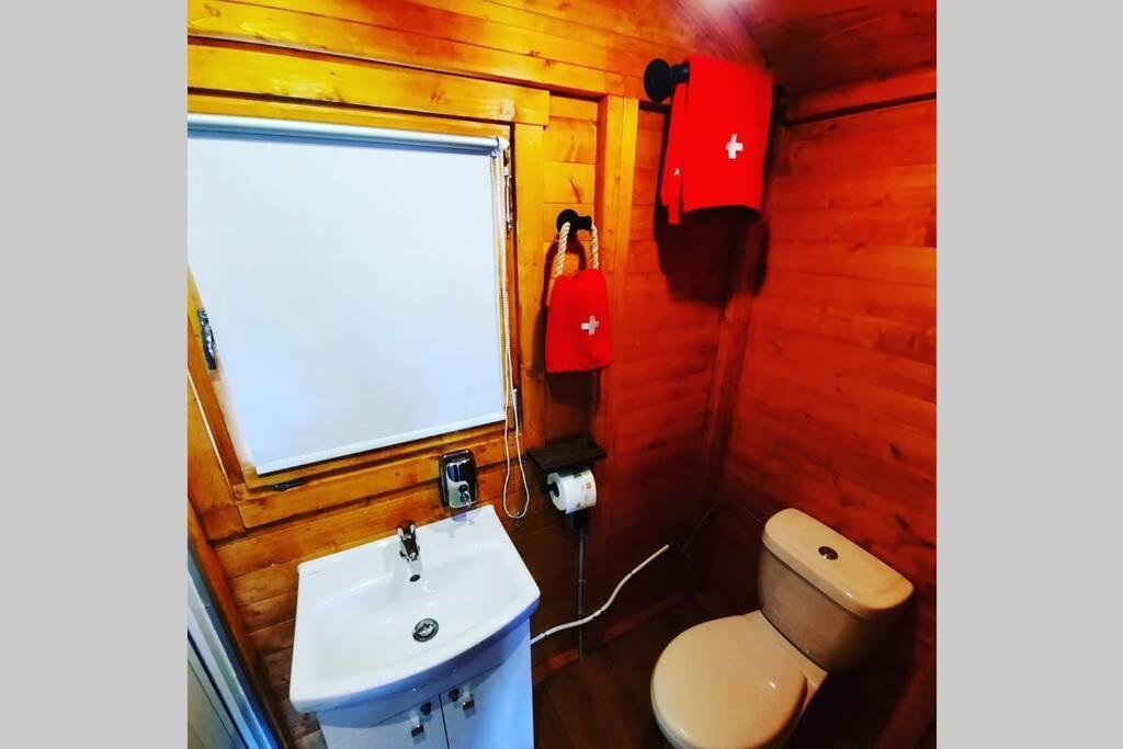 Autarkes Tiny House Mit Rheinblick Daire Rumikon Dış mekan fotoğraf