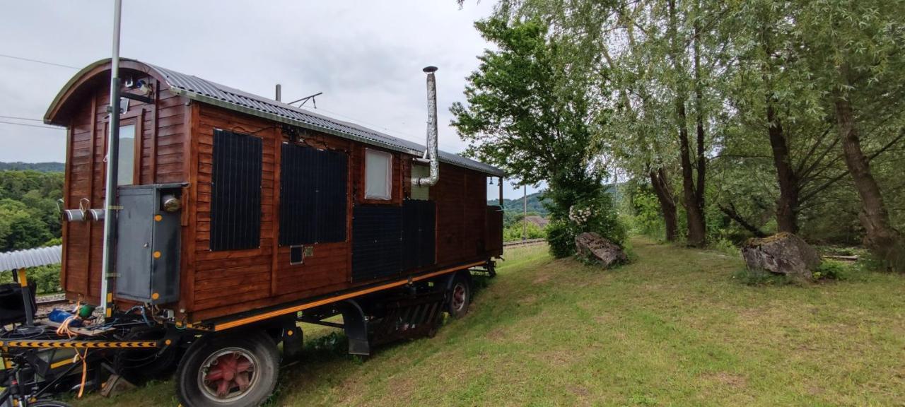 Autarkes Tiny House Mit Rheinblick Daire Rumikon Dış mekan fotoğraf